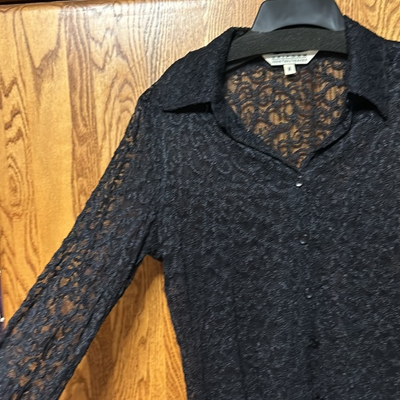 Black see through top - Picture 4 of 8